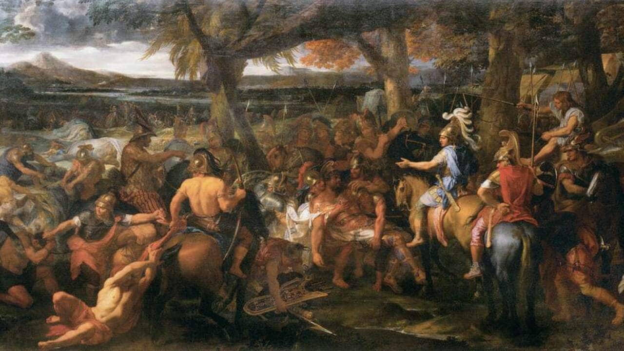 Charles Le Brun - Alexander and Porus