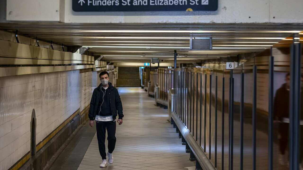 یک مرد در ملبورن