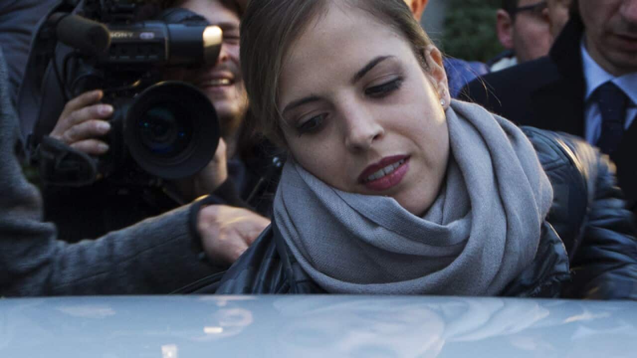 Italy's former world figure skating champion Carolina Kostner