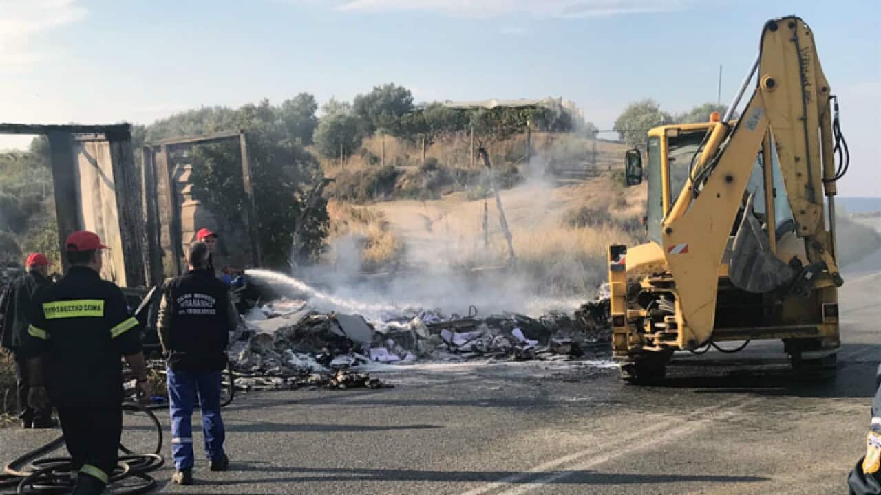 Accident in Greece
