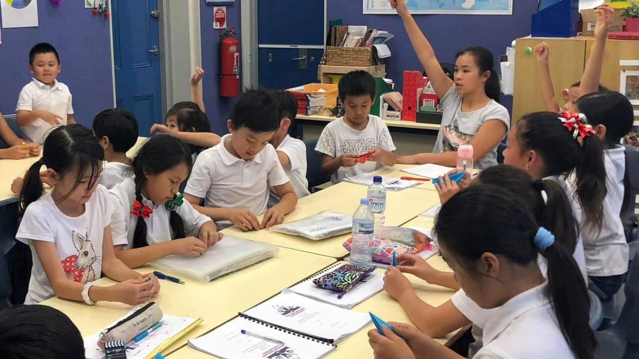 Một lớp học trường Việt ngữ