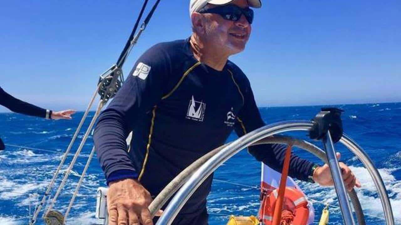 Vladimir Kulinichenko on Weddell. Sydney-Hobart 2017