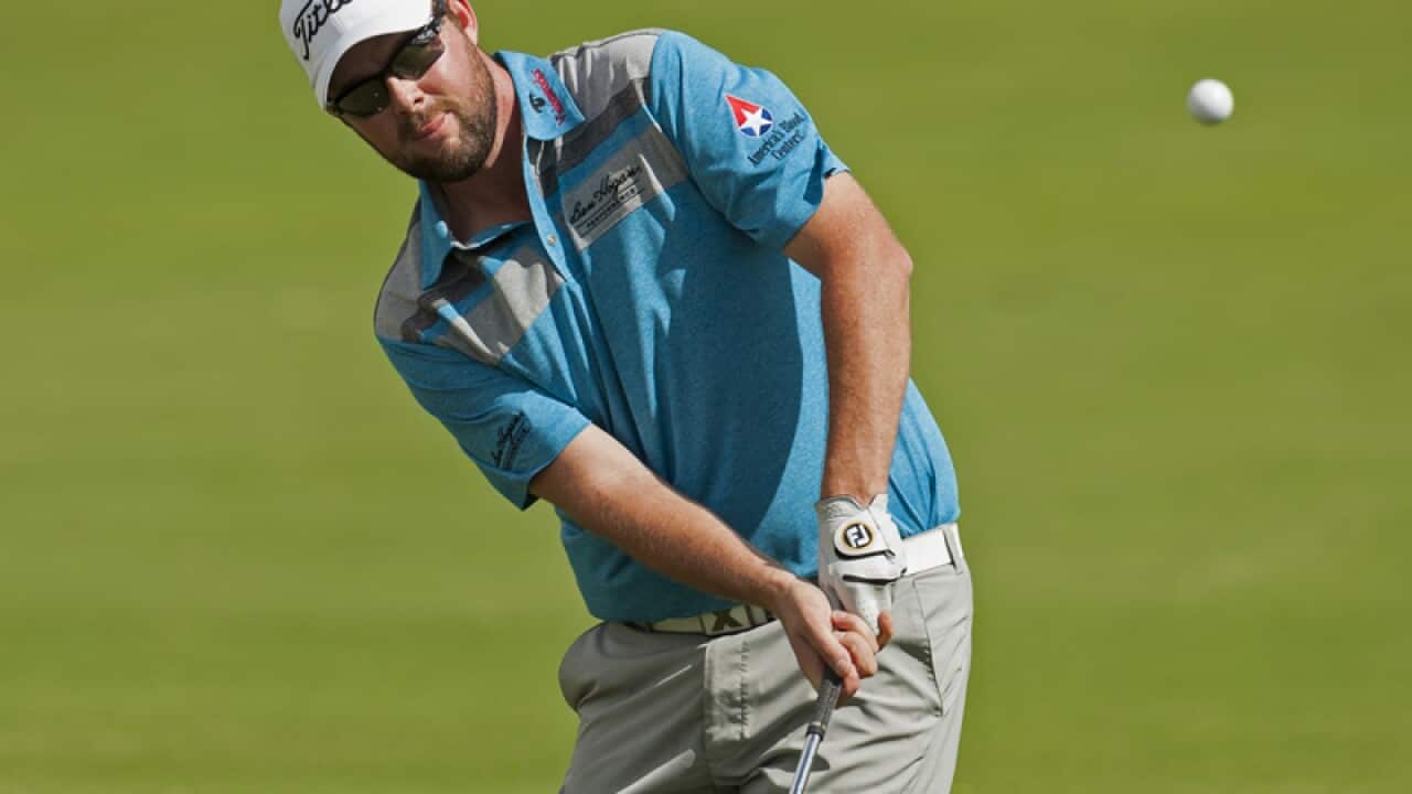 Marc Leishman, of Australia at the Sony Open, Honolulu