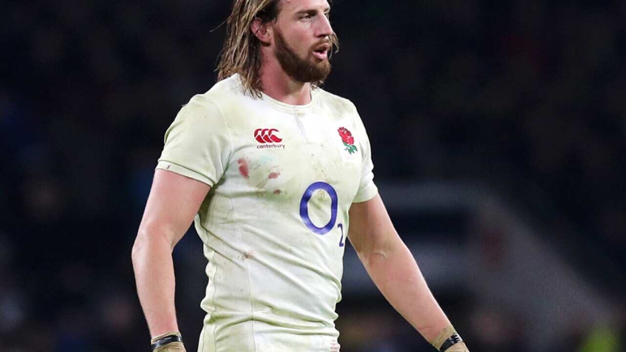 England's Tom Wood