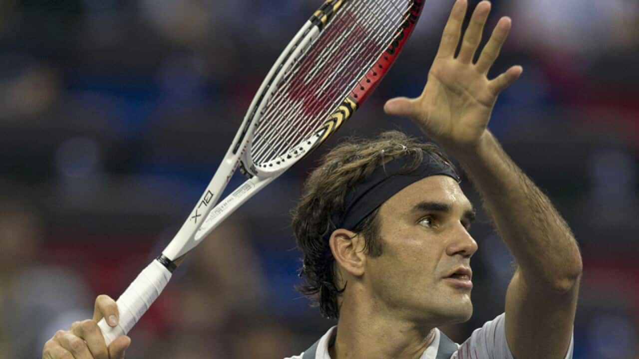 Tennis star Roger Federer