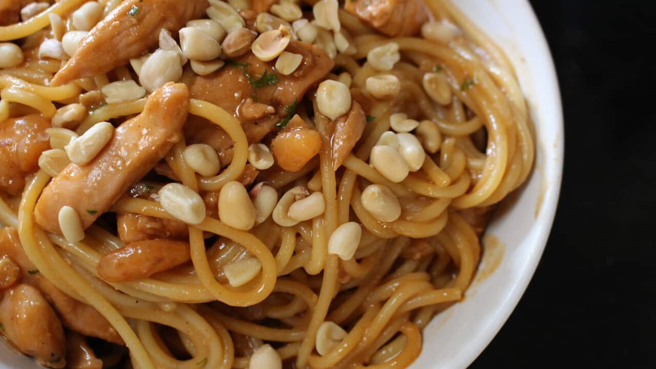 Step-by-Step Lutong Pinoy: Visual Guide to Crafting Golden Asian Chicken & Peanut Pasta