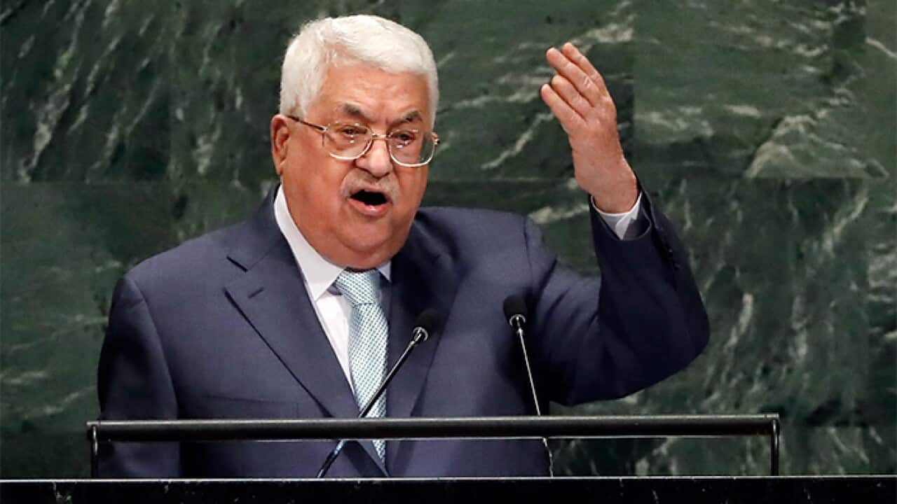 Palestinian President Mahmoud Abbas