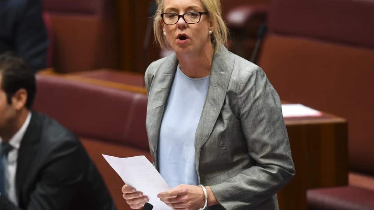 Bridget McKenzie speaks during Senate Question Time