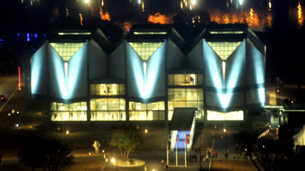 The Museum of Contemporary Art in Belgrade
