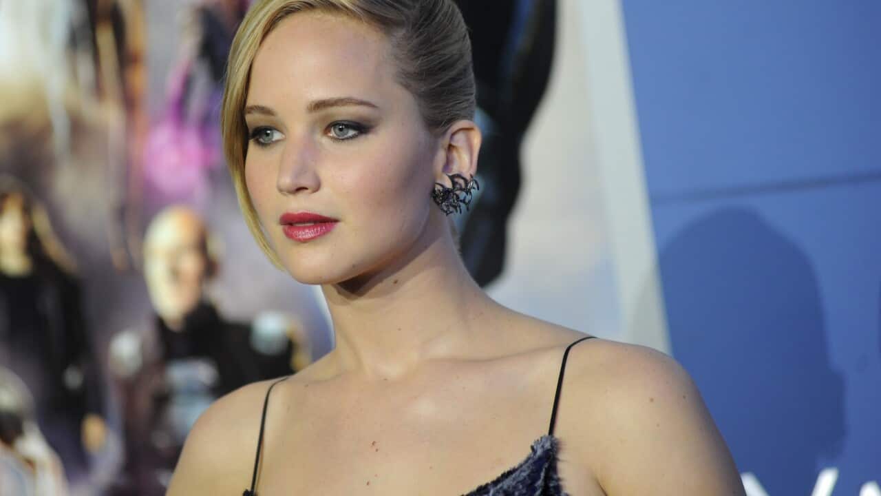 US actress Jennifer Lawrence (AAP)