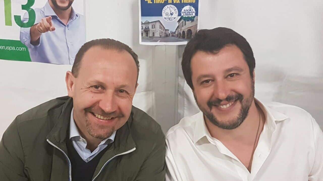 Paolo Arrigoni e Matteo Salvini