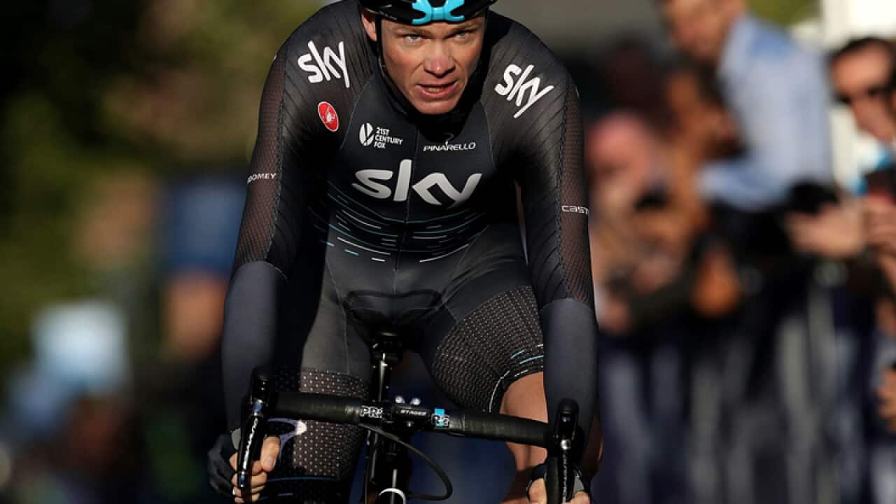 British cyclist Chris Froome