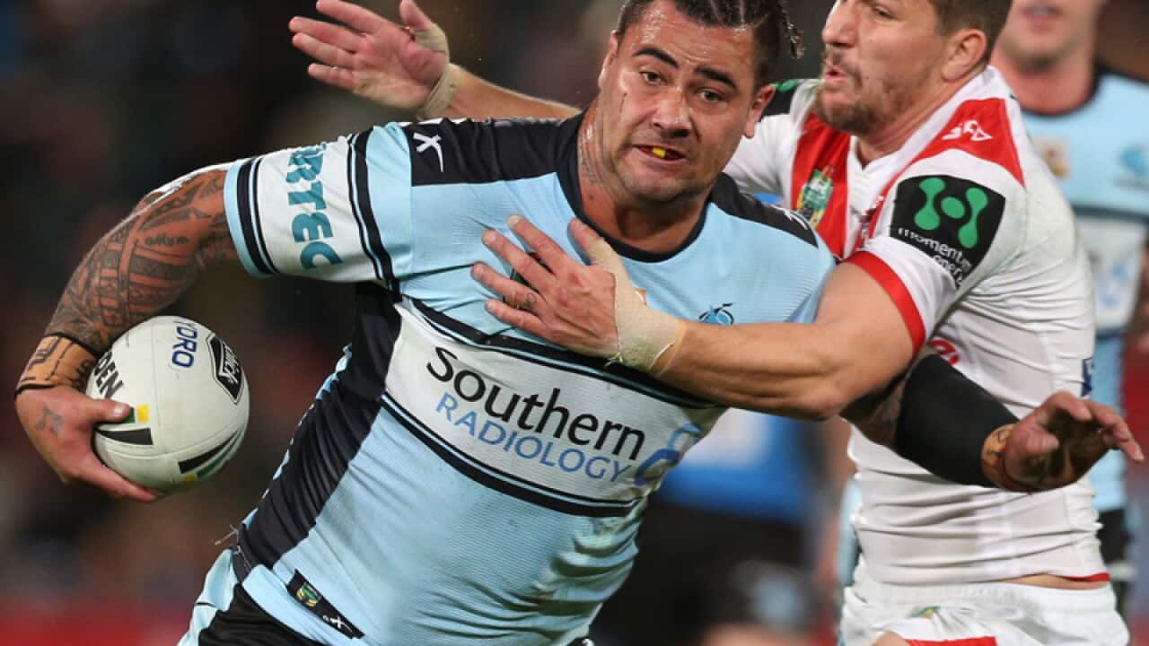 Andrew Fifita of the Sharks