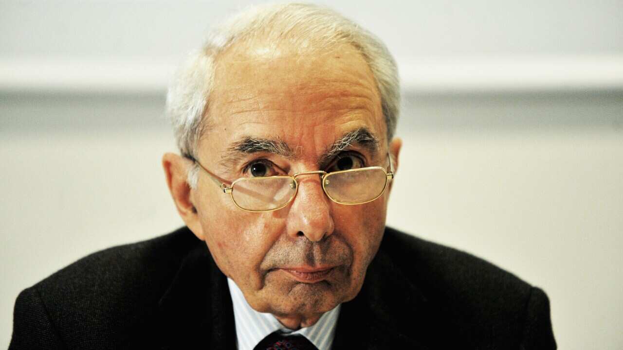Former Italian prime minister Giuliano Amato.