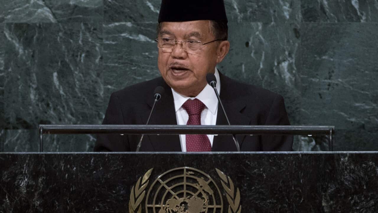 Indonesia's Vice President Muhammad Jusuf Kalla