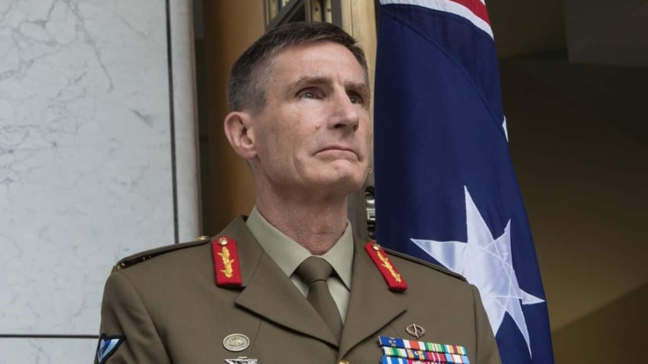 Australia's next defence chief Lieutenant General Angus Campbell.