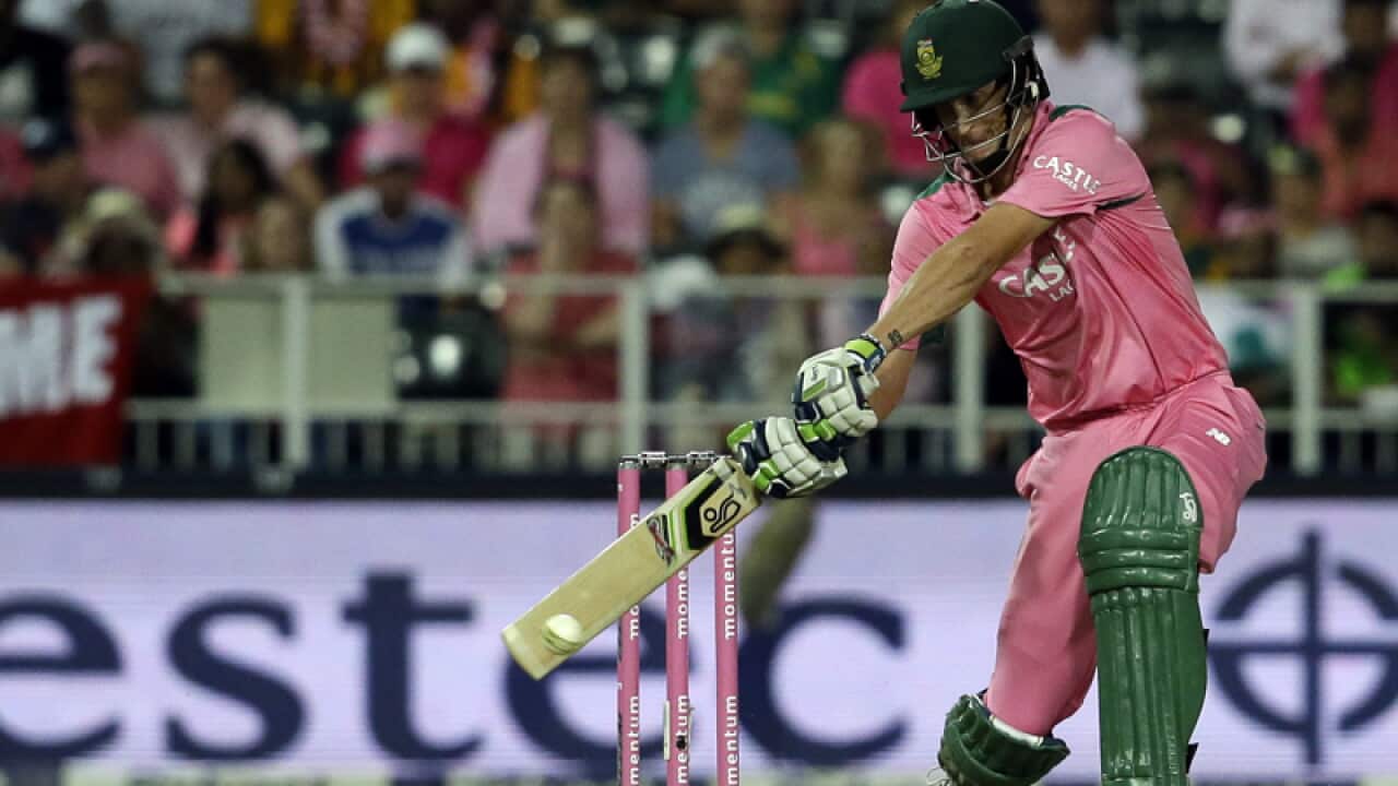 South Africa’s batsman Chris Morris.