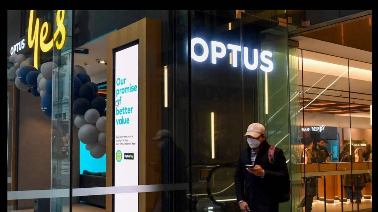 Optus customers' private information could be compromised after a cyber attack hit the phone and internet provider. Source AAP.jpg