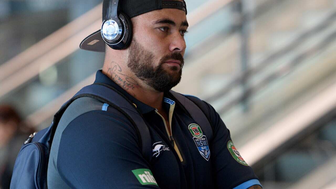 New South Wales State of Origin player Andrew Fifita