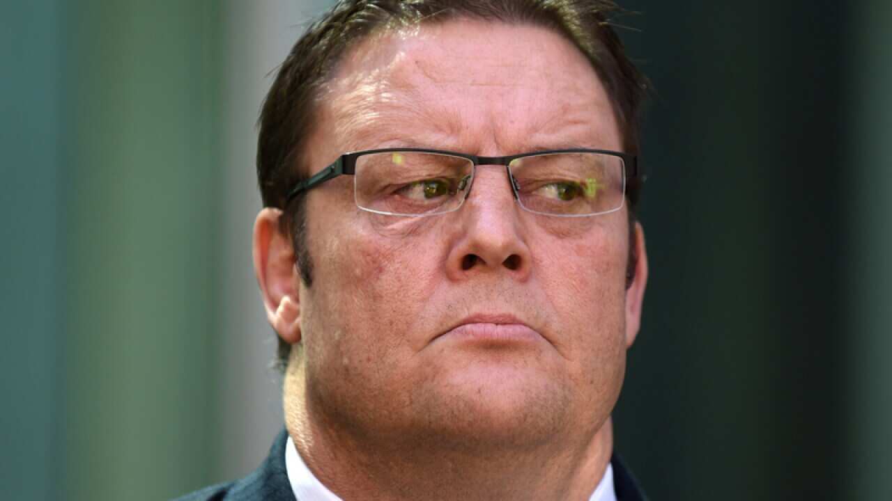 Former Palmer United Party senator Glenn Lazarus