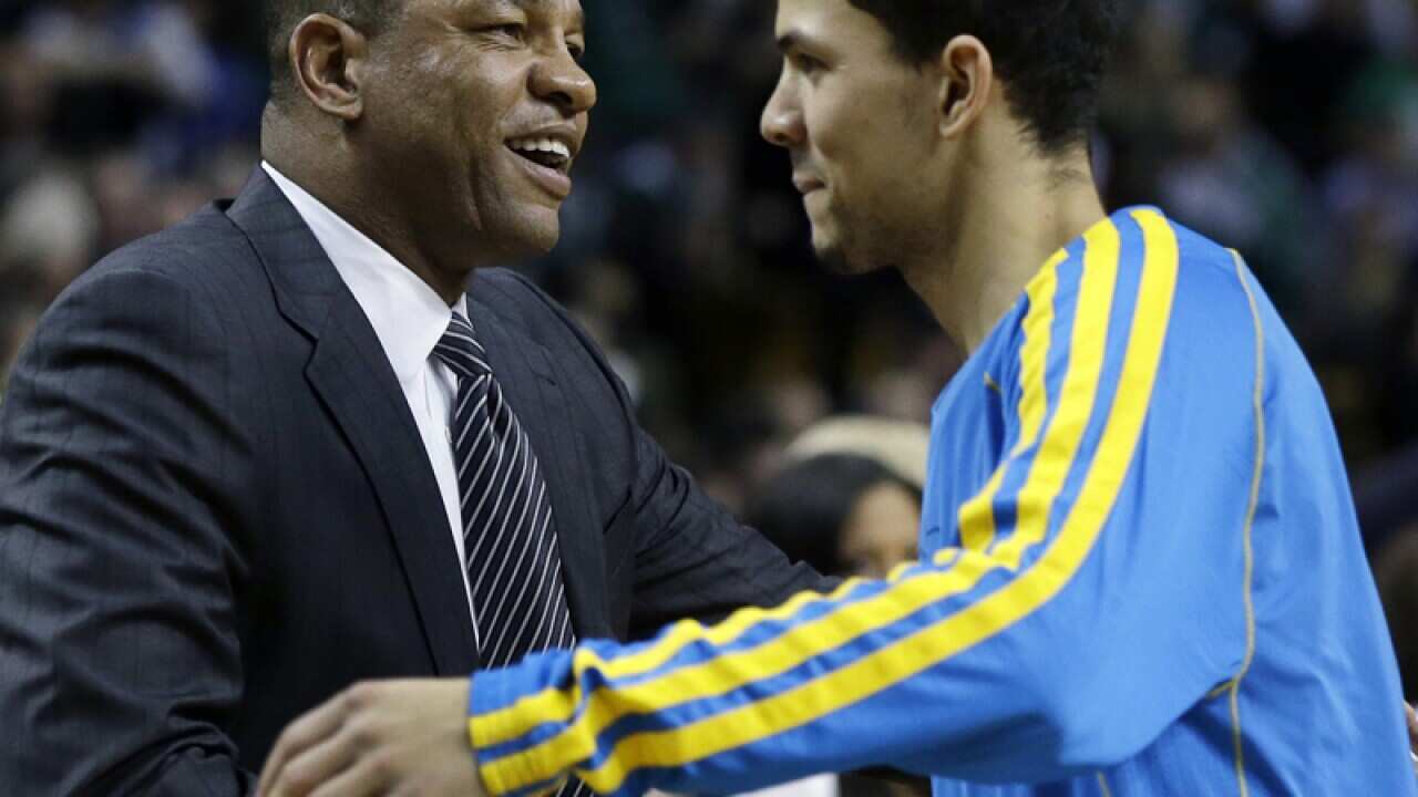 Doc Rivers and son Austin