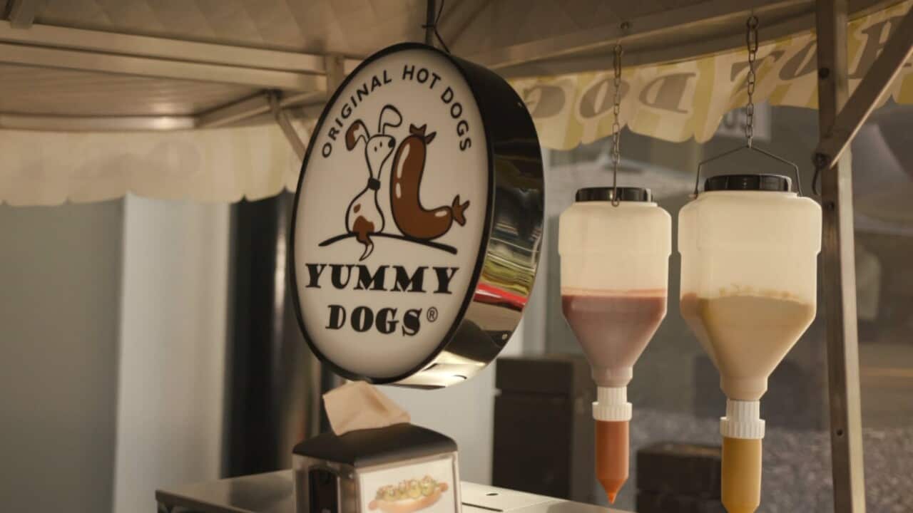 Yummy Dogs is a hot dog catering business in Sydney
