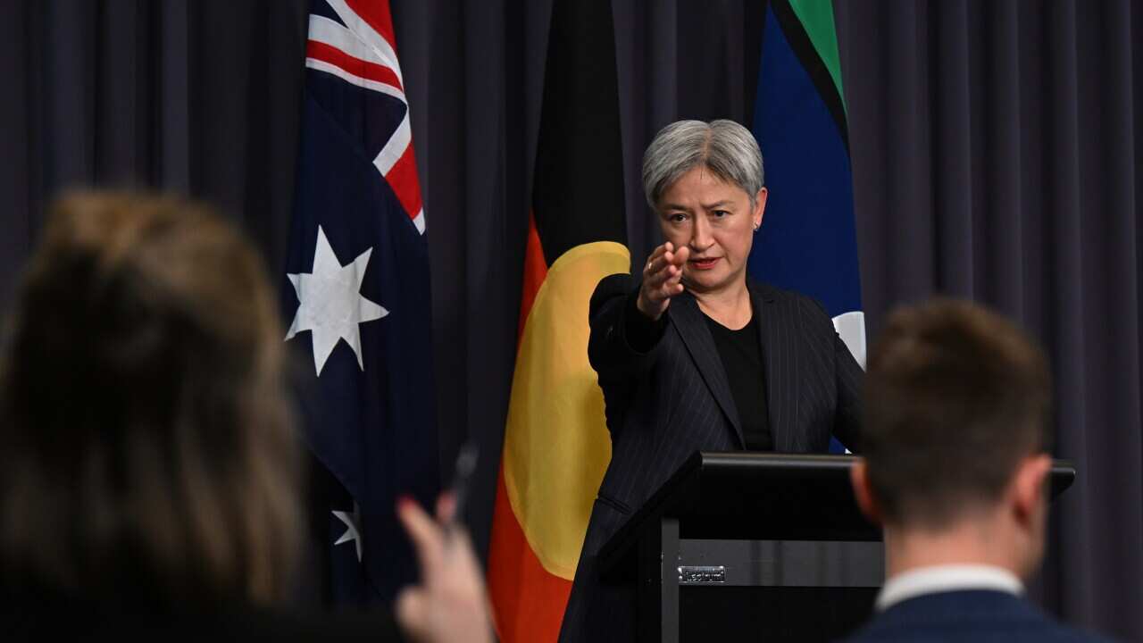 PENNY WONG SANCTIONS PRESSER
