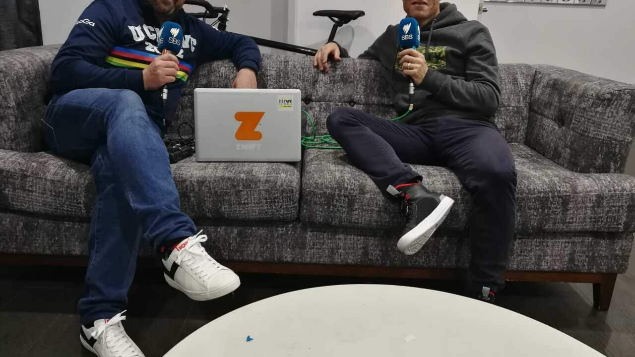 The Zwift Cycling Central Podcast set