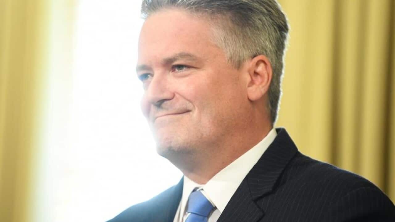 Minister for Finance Mathias Cormann.