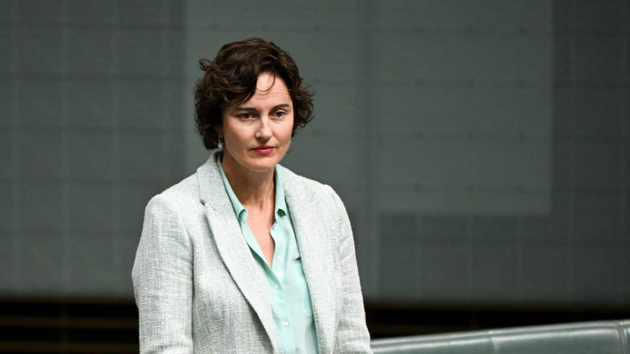 Independent member for Curtin Kate Chaney (AAP)