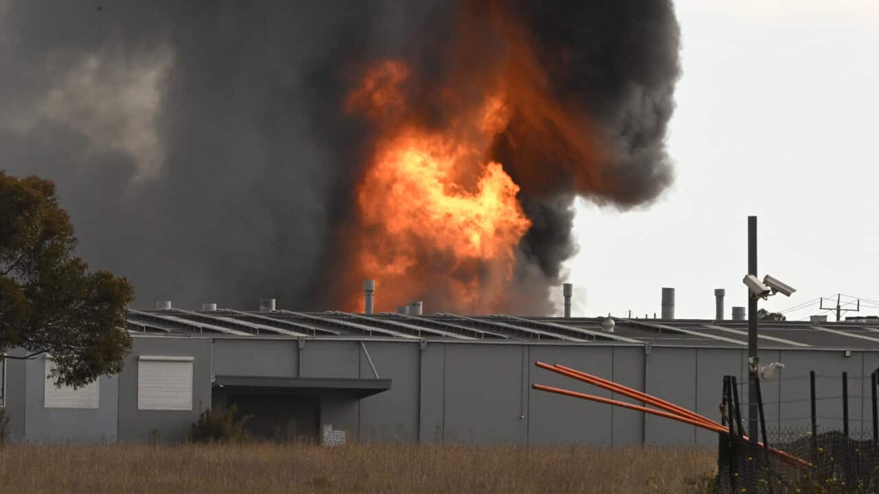 FACTORY FIRE MELBOURNE