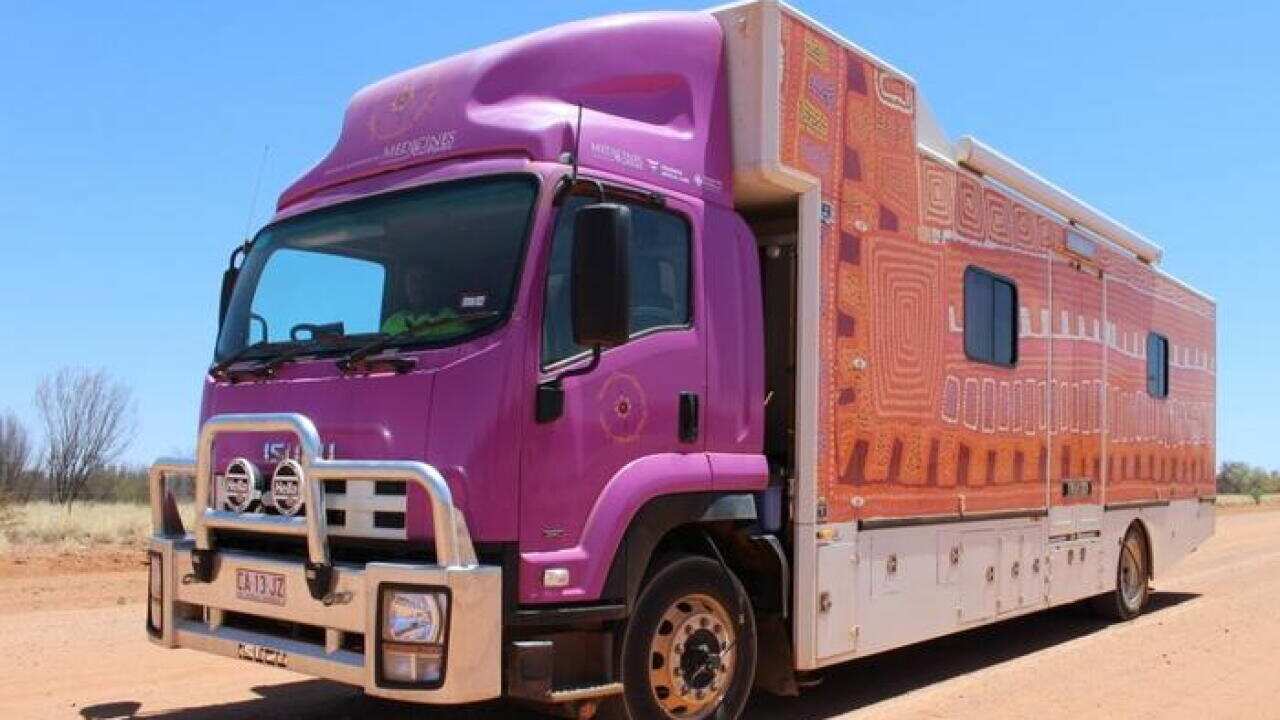 Mobile dialysis truck from Western Desert Dialysis