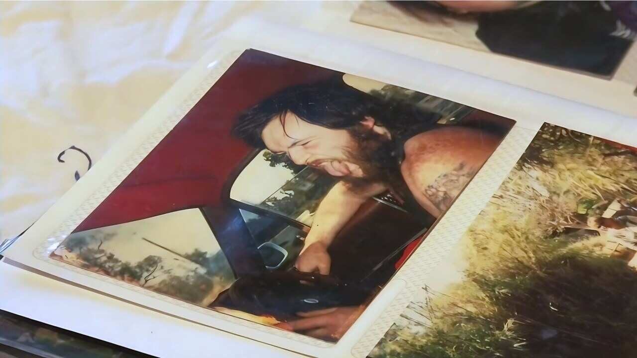 Pictures of Stephen Pokrywka will be all his family have after he is deported (SBS).jpg