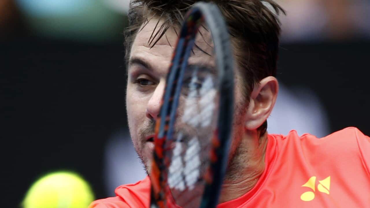 Stan Wawrinka of Switzerland
