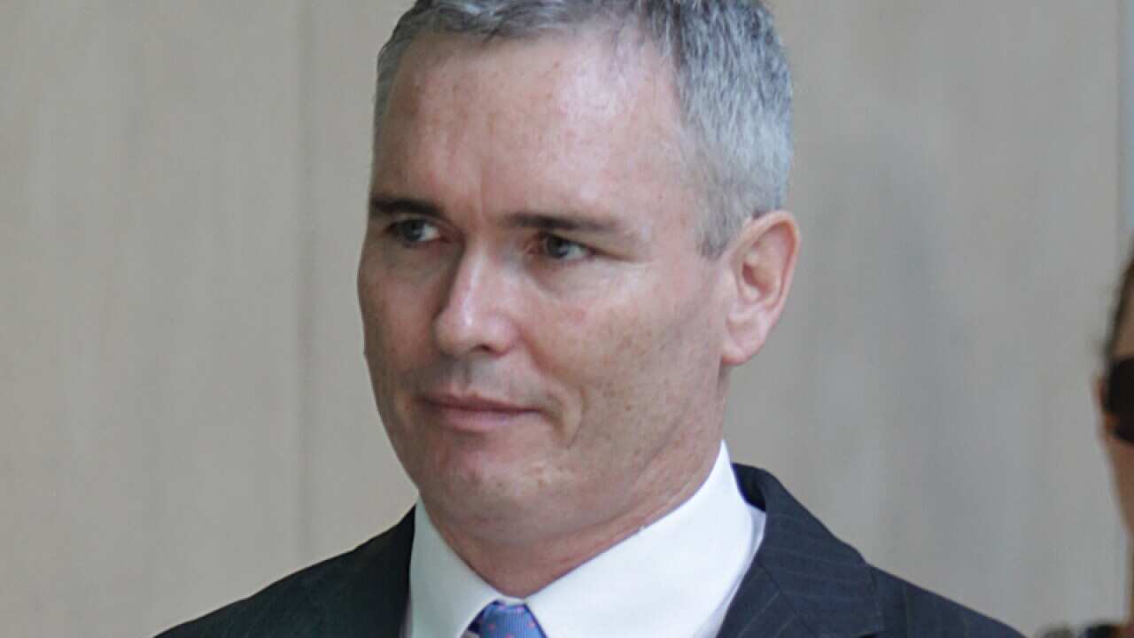 Former MP Craig Thomson arrives at court