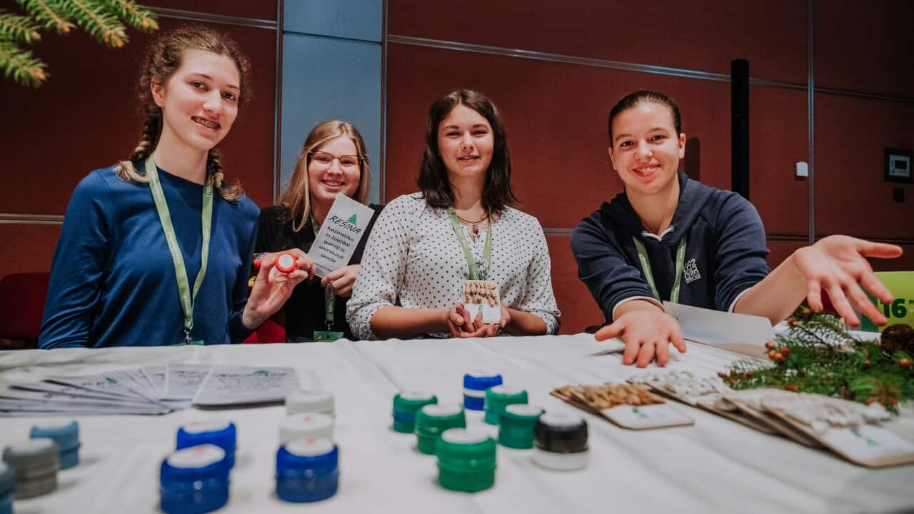 Dijaki podjetja Resina