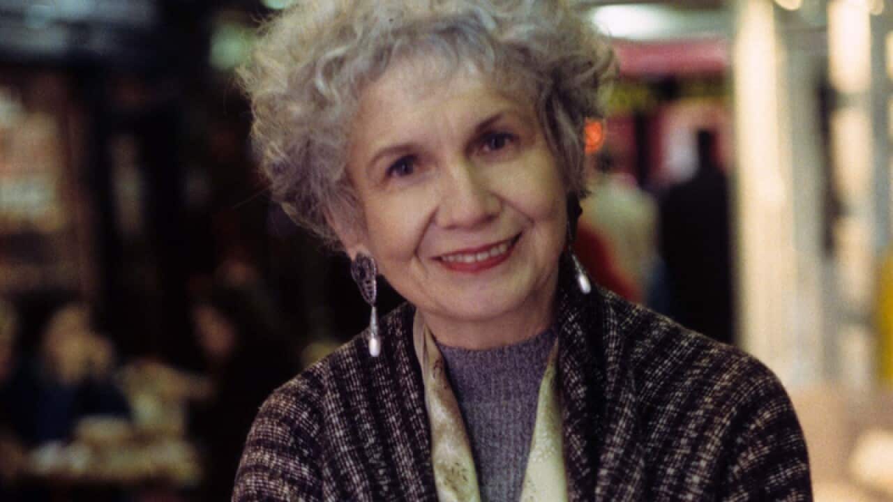 Canadian author Alice Munro