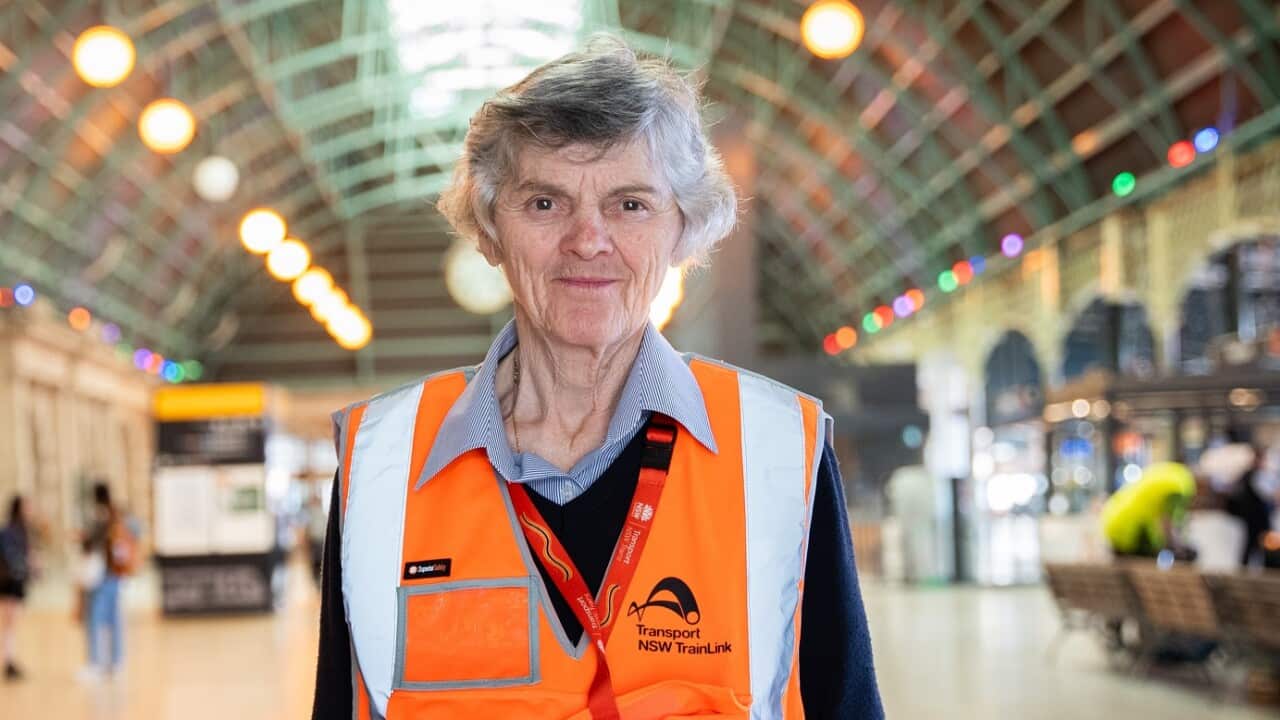 Vesela Grujoska at Sydney's Central Station (SBS-Sandra Fulloon).jpg