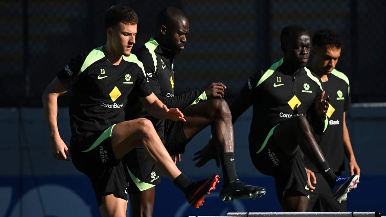 SOCCER SOCCEROOS TRAINING