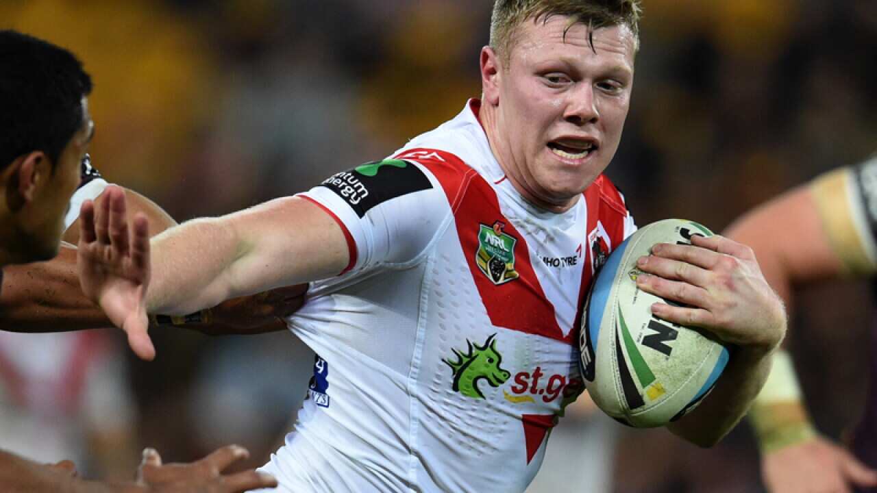 Drew Hutchison of the St George Illawarra Dragons