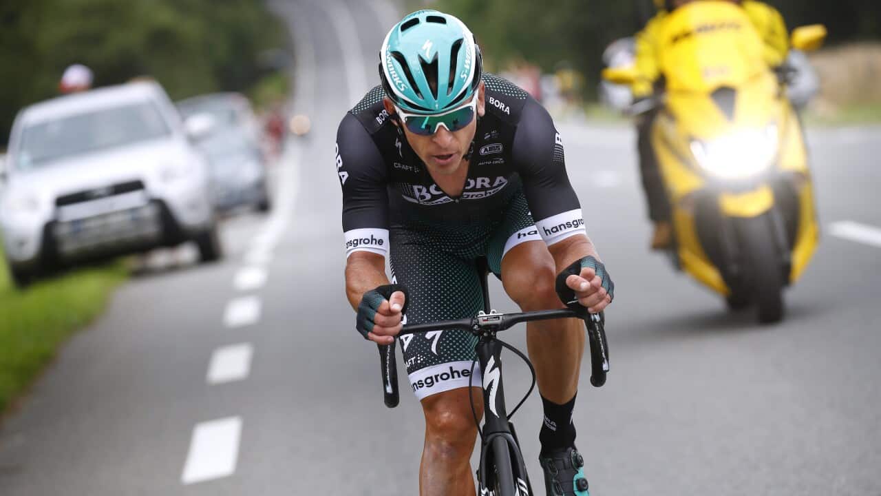 Maciej Bodnar spent 203 kilometres out the front on stage 11 of the 2017 Tour de France