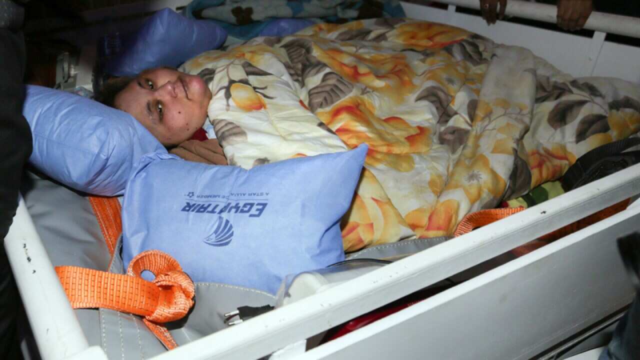 Eman Abdellatif, possibly the world's heaviest woman arrives in Mumbai