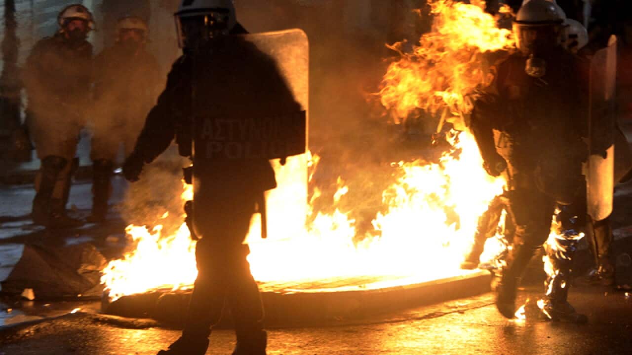 Thousands protest ahead of Greece vote