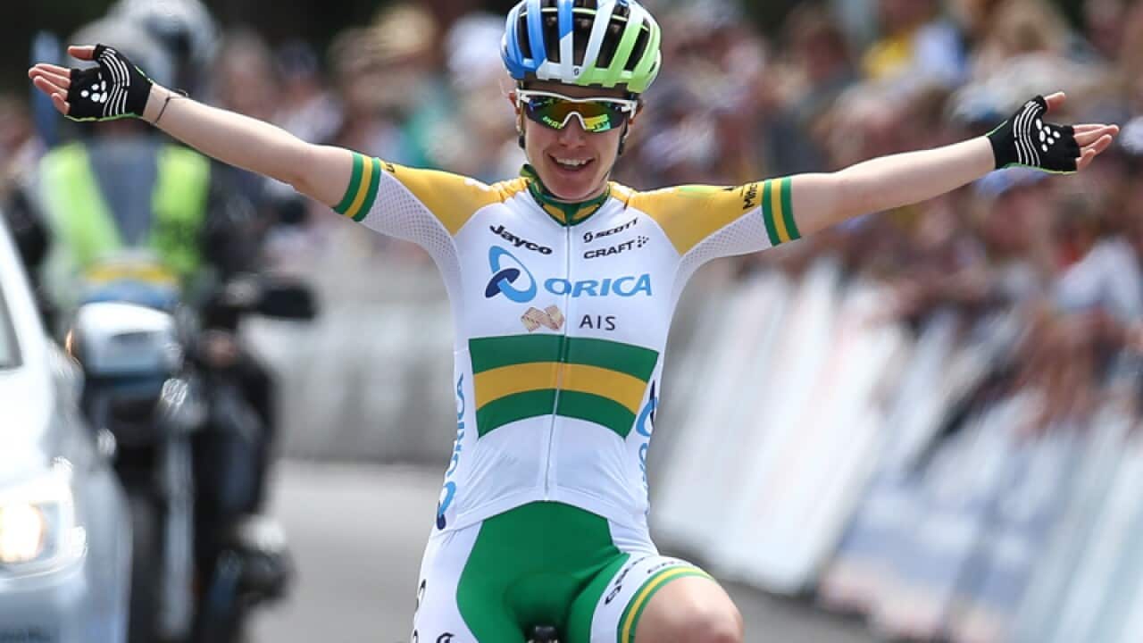 Australian cyclist Amanda Spratt