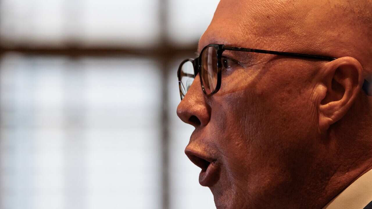 PETER DUTTON MELBOURNE PRESSER