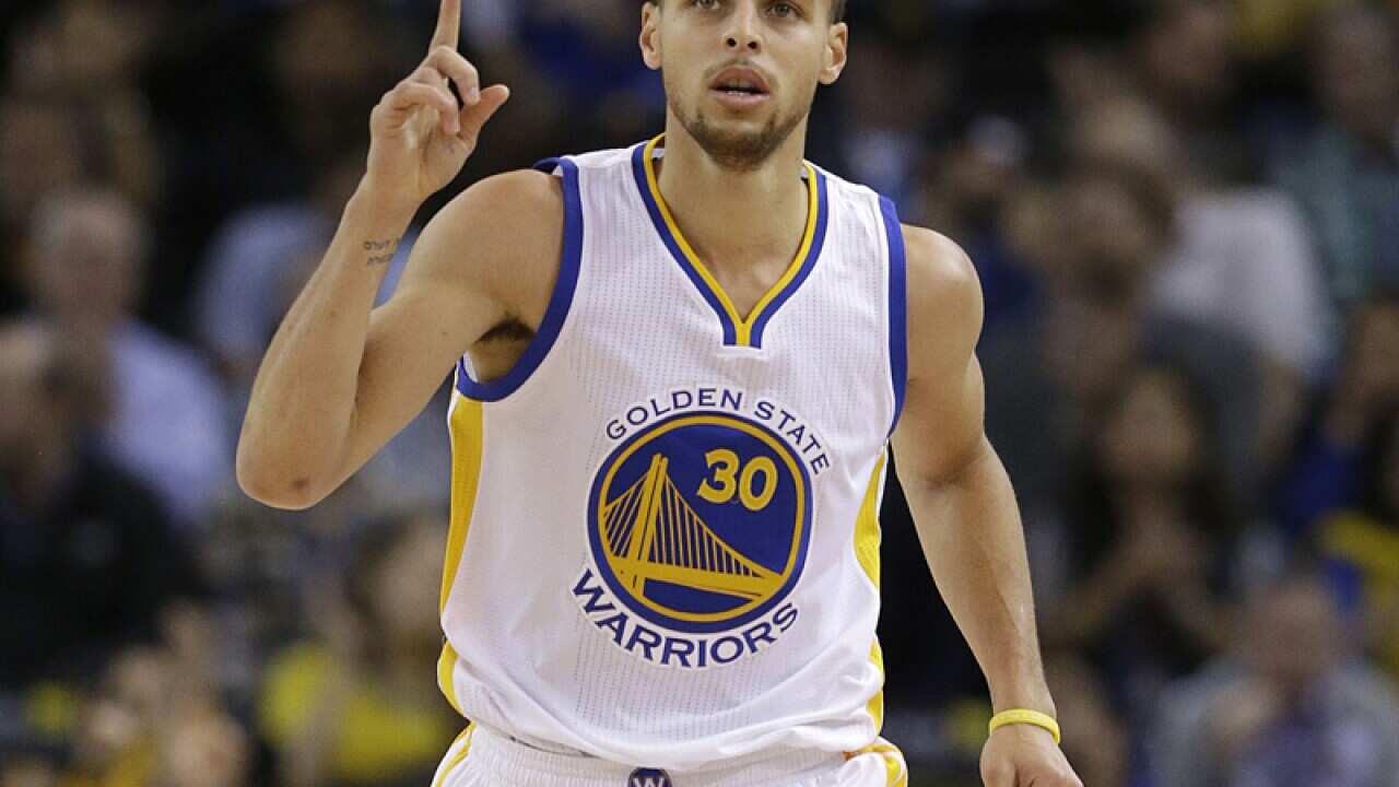 Golden State Warriors guard Stephen Curry