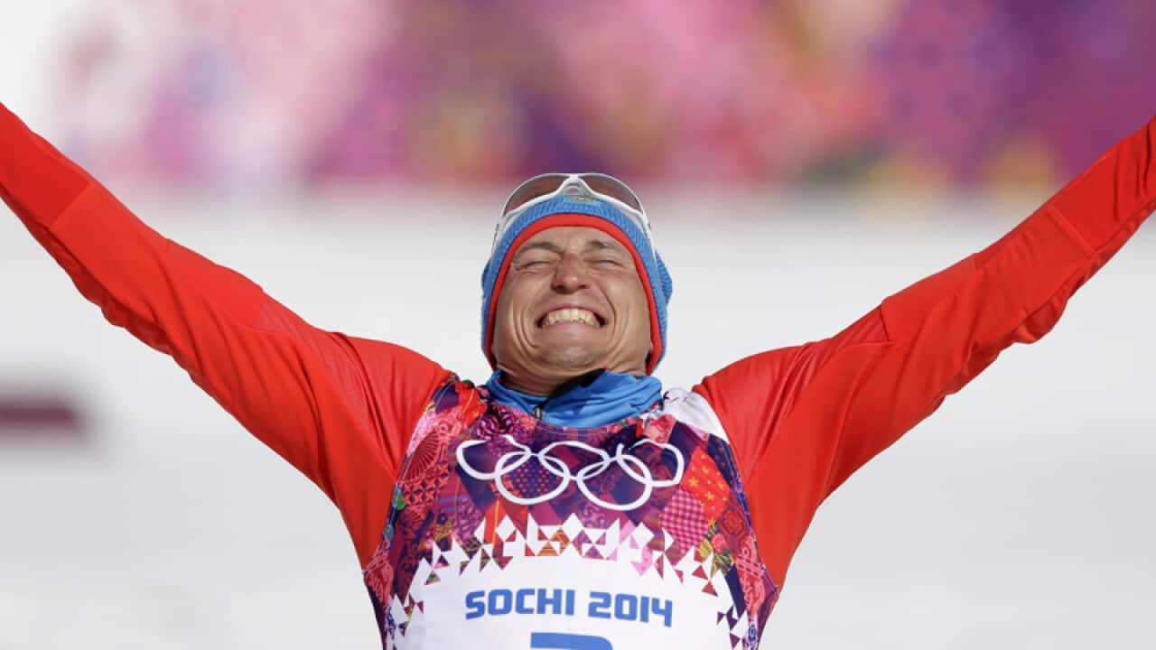 Russia's Alexander Legkov