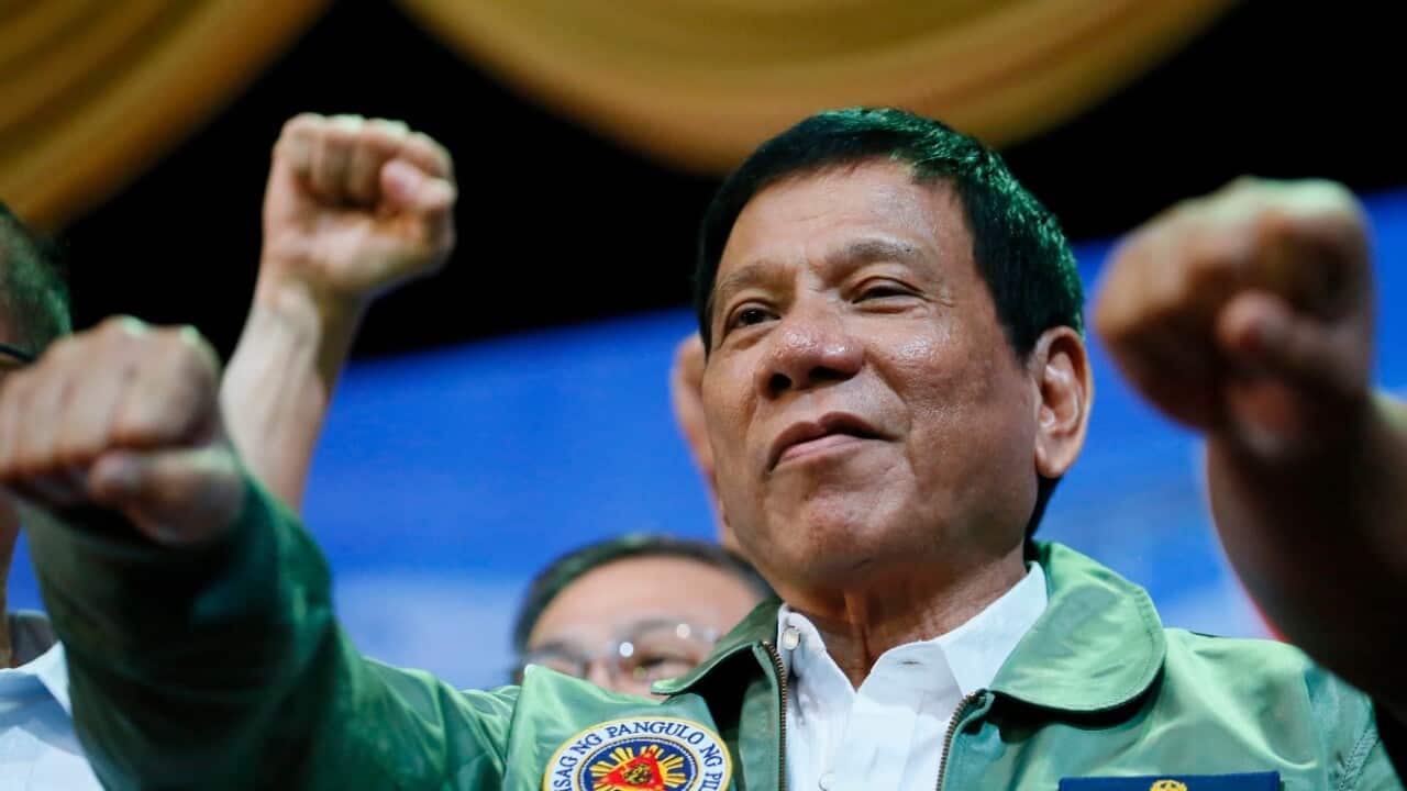 File image of Philippine President Rodrigo Duterte from Sept 13