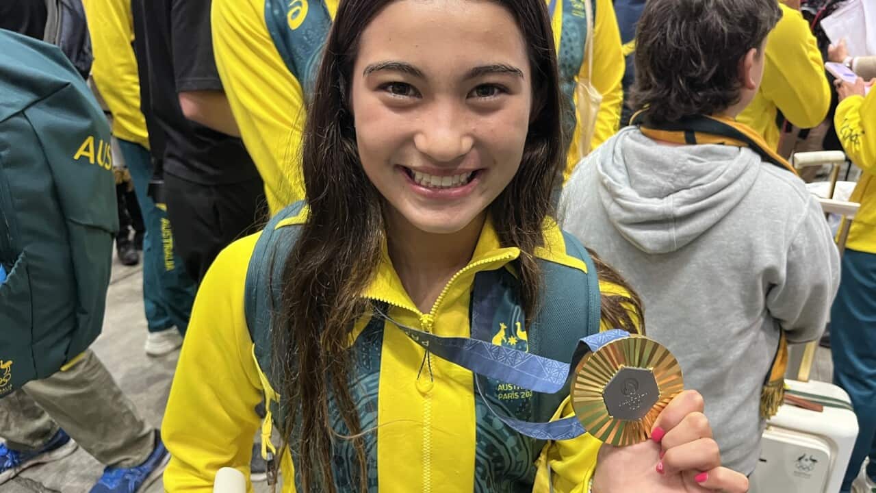 AUSTRALIAN OLYMPIC TEAM ARRIVAL SYDNEY