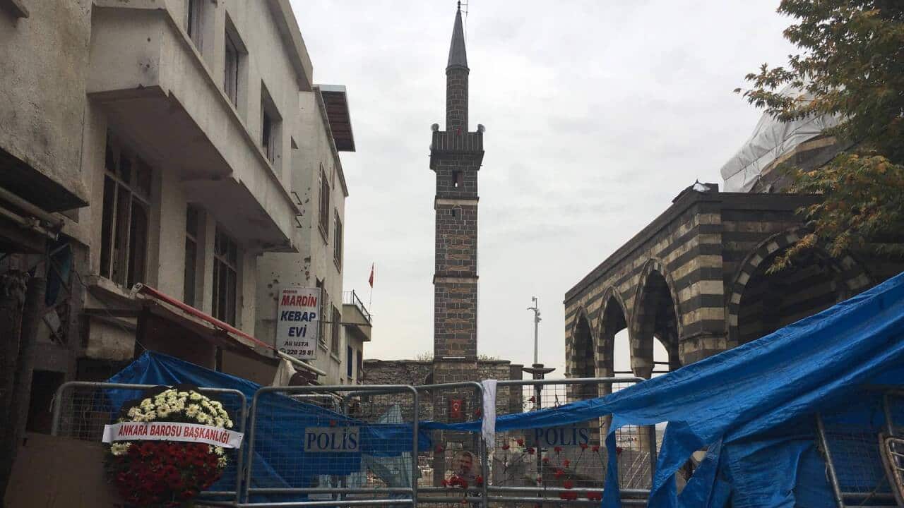 Elci's place of assassination Sur, Diyarbakir